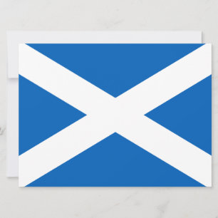Carte Drapeau écossais (Saltire) (Drapeau écossais)