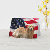 Carte Drapeau Eddie American (Fleur jaune)