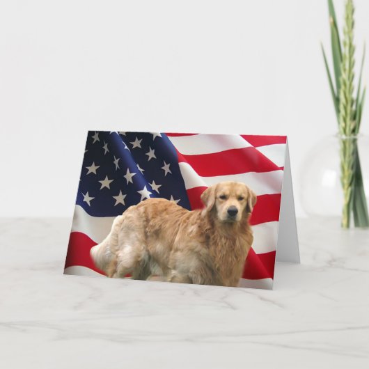 Carte Drapeau Eddie American (Devant)