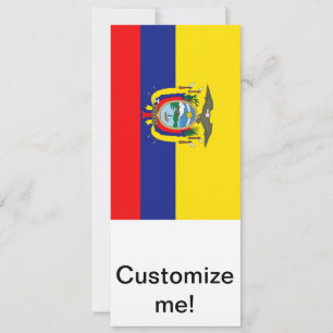 Carte Drapeau équatorien