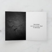 Carte Drapeau et aigle à tête blanche pour 47e anniversa (Intérieur)