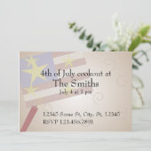 Carte Drapeau et biscuiterie de pétards (Debout devant)