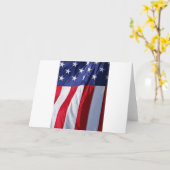 Carte Drapeau États-Unis (Fleur jaune)