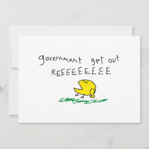 Carte Drapeau Gadsden Gouvernement dehors REE SNEKDROITE
