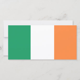 Carte Drapeau irlandais (République d'Irlande) (ROI) (Ei