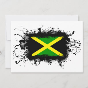 Carte Drapeau Jamaïque