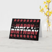 Carte Drapeau Lettonie Patriotique Anniversaire (Fleur jaune)