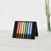 Carte Drapeau LGBT Fierté gay (Devant)