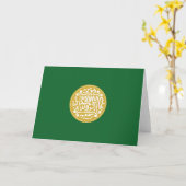 Carte Drapeau musulman des Rohingya (Fleur jaune)