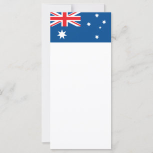 Carte Drapeau national australien