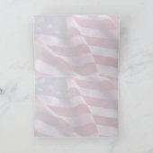 Carte Drapeau national des Etats-Unis d'Amérique (Intérieur)