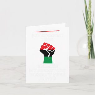 Carte Drapeau noir afro-américain P