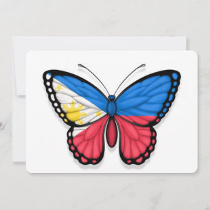 Carte Drapeau papillon philippin