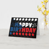 Carte Drapeau Patriotique République Tchèque (Fleur jaune)