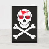 Carte drapeau pirate (Devant)