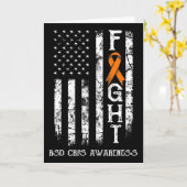 Carte Drapeau Rsd Crps Warrier Us (Fleur jaune)