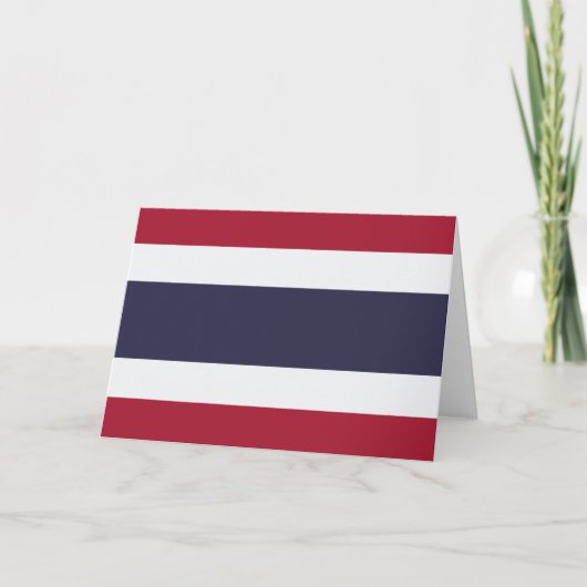 Carte Drapeau thaïlandais (Thaïlande) (Devant)