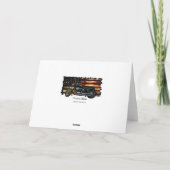 Carte Drapeau Union, Étoiles et rayures, Moto (Dos)