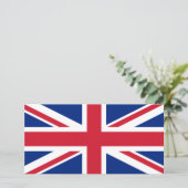 Carte Drapeau Union Jack (Debout devant)