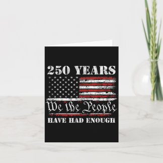 Carte Drapeau USA 250 ans 250ème anniversaire