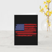 Carte Drapeau Usa 4 Juillet Drapeau Américain États-Unis (Fleur jaune)