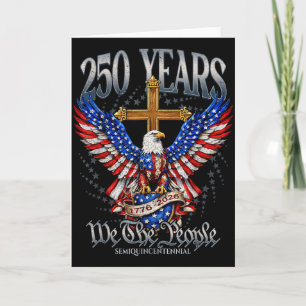 Carte Drapeau Vintage Eagle Usa 250 Ans 1776-2026 250ème