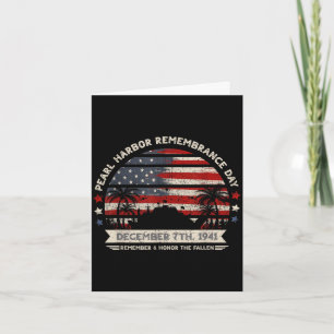 Carte Drapeau vintage hawaï usa pearl harbor