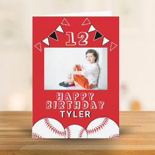 Carte Drapeaux de balle de baseball Sports Enfants Photo