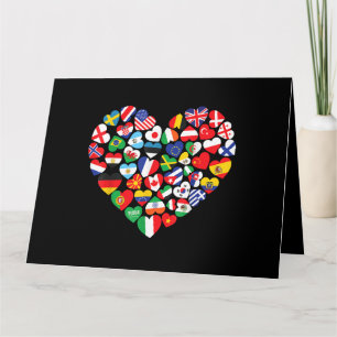 Carte Drapeaux des pays du pavillon international