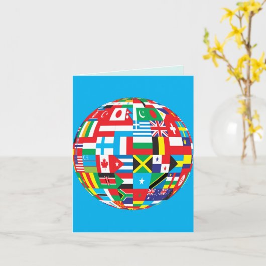 CARTE DRAPS DE LA TERRE (Fleur jaune)