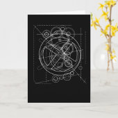 Carte Drawing d'Antikythera (Fleur jaune)