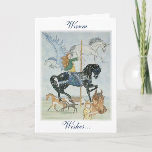 Carte "Dream Carousel" (Devant)