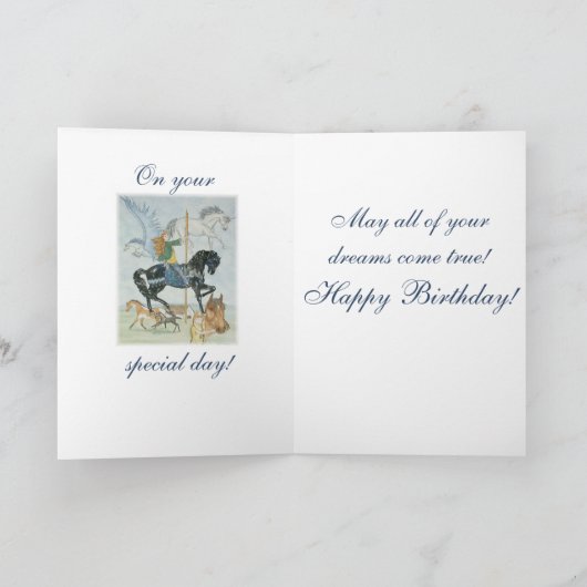 Carte "Dream Carousel" (Intérieur)