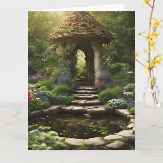 Carte Dream Garden (Fleur jaune)