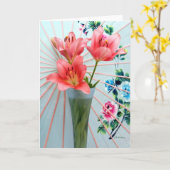 Carte Dream lily III (Fleur jaune)