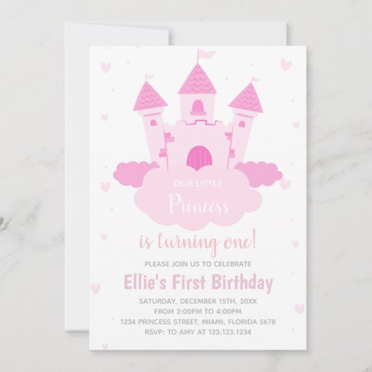 Carte Dreamcloud Fairy Tale Party (Devant)