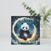 Carte Dreaming in Moonlight : La Serenade céleste de Pan (Debout devant)