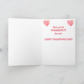 Carte Dreamy Cat Valentine's Day Card (Intérieur)