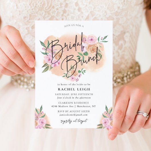 Carte Dreamy Floral Bridal Brunch