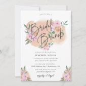 Carte Dreamy Floral Bridal Brunch (Devant)