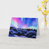 Carte Dreamy Lights (Fleur jaune)