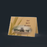 Carte Drilling Kansas Wheat #3- customize<br><div class="desc">Change the words on the front and inside for any occasion you wish. Parfaite choice for farmers for any occasion. To see more coordinating cards and gift items,  type Kansas Wheat Farmer in the searchbox on my MakaraPhoto Home.</div>