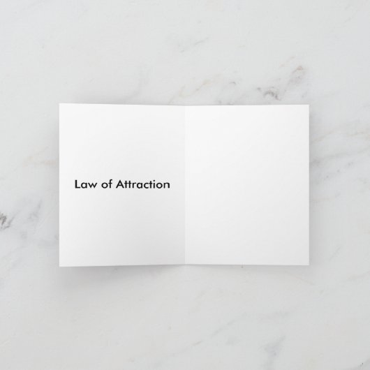 Carte Droit d'attraction (Intérieur)