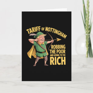 Carte Droit de douane de Nottingham - Tarif anti-Trump d