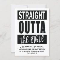DROIT OUTTA BIBLE Signet Christian Study Aid