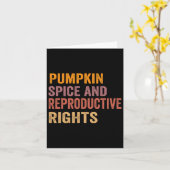 Carte Droits citrouilles En Matière D'Épices Et De Repro (Fleur jaune)
