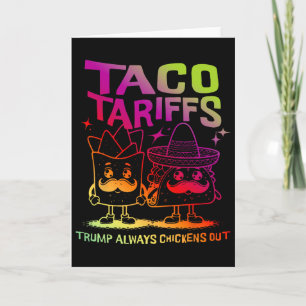 Carte Droits de douane sur les tacos Trump fait toujours