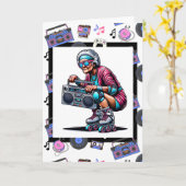 Carte Drôle (Fleur jaune)