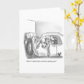 Carte Drôle (Fleur jaune)