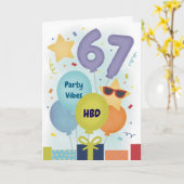 Carte Drôle 13e Anniversaire Adolescent 6 7 Mème (Fleur jaune)